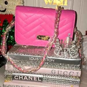NWT Hot Pink BeBe crossbody